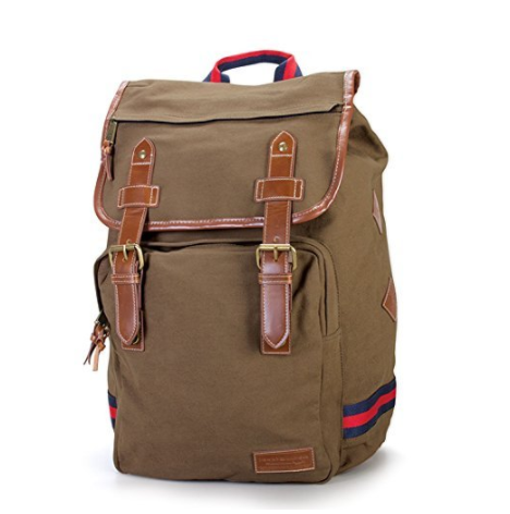 TOMMY HILFIGER Workhorse Canvas Backpack 男士双肩包