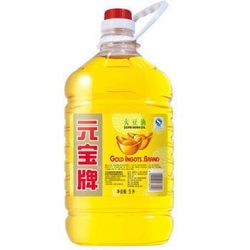 元宝 食用油 大豆油 5L