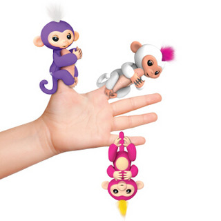 WowWee Fingerlings 多彩手指猴机器人 白色