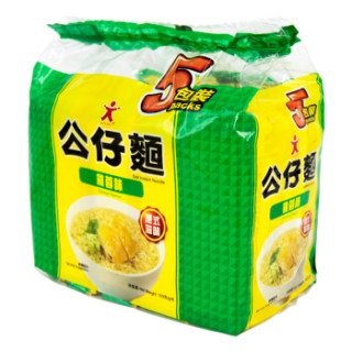 商品doll 公仔面 鸡蓉味 方便面 103g*5 5包