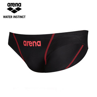 arena 阿瑞娜 ARN7023M 男士竞技三角泳裤  BKRD L