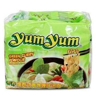 yumyum 养养牌 青咖喱面 方便面 70g*5 5包