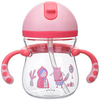 rikang 日康 晶透趣味系列 乖乖杯 400ml 粉色