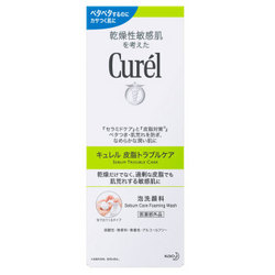 Curel 珂润 控油保湿 洁颜泡沫  单瓶装 150ml *2件