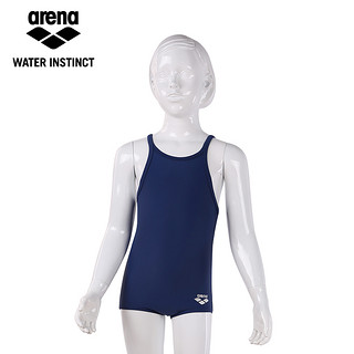 arena 阿瑞娜 ARNC75WJ 女童连体速干泳衣 黑色 115-125(6-7岁),125-135(8-9岁),135-145(10-11岁),145-15