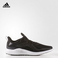 adidas 阿迪达斯 alphabounce 男子跑鞋 1号黑色/亮白/石墨黑 45