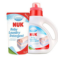 德国 NUK 婴儿 洗衣液1000ml+750ml (产地:台湾) *3件