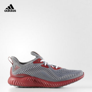 adidas 阿迪达斯 alphabounce 男子跑鞋 三度灰/校园红/1号黑色 43