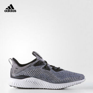 adidas 阿迪达斯 alphabounce 男子跑鞋 1号黑色/亮白/1号黑色 43.5