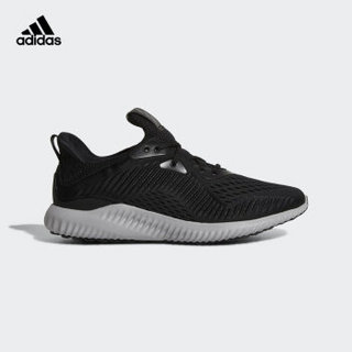 adidas 阿迪达斯 alphabounce 男子跑鞋 BY4264  1号黑色/亮白/石墨黑 45