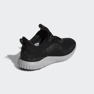 adidas 阿迪达斯 alphabounce 男子跑鞋 1号黑色/亮白/石墨黑 49.5