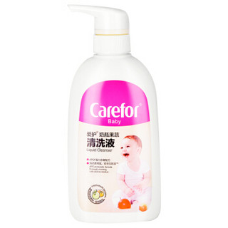 Carefor 爱护 婴儿蛋白水解奶瓶清洗剂500ml+补充装 200ml 