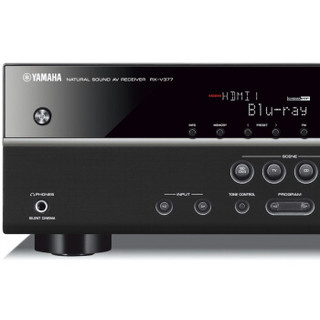 Yamaha 雅马哈 RX-V377 5.1声道 AV功放机 黑色