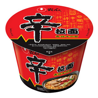 NONGSHIM 农心 香菇牛肉口味 辛拉面 114g 单碗 *2件