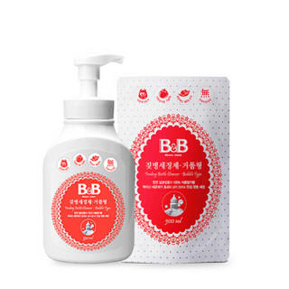 B&B 保宁 奶瓶清洁剂 泡沫型 550ml+500ml