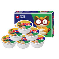 NONGSHIM 农心 辣牛肉味汤拉面  86g*6碗