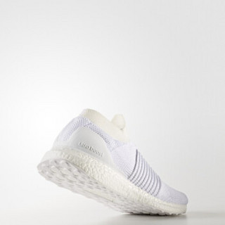 adidas 阿迪达斯 UltraBOOST Laceless 男士跑鞋 亮白/亮白/滑石白 40