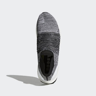 adidas 阿迪达斯 UltraBOOST Laceless 男士跑鞋 亮白/1号黑色 40