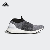 adidas 阿迪达斯 UltraBOOST Laceless 男士跑鞋 亮白/1号黑色 42