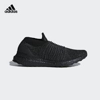 adidas 阿迪达斯 UltraBOOST Laceless 男士跑鞋 1号黑色 42