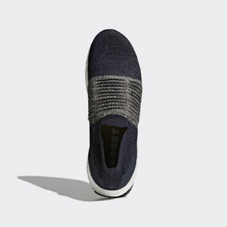 adidas 阿迪达斯 UltraBOOST Laceless 男士跑鞋 传奇墨水蓝/裸金 39.5