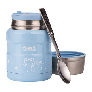 THERMOS 膳魔师 SK3003 儿童不锈钢焖烧罐  蓝色