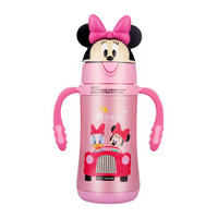 Disney 迪士尼 HM8117 儿童不锈钢保温水杯  粉色