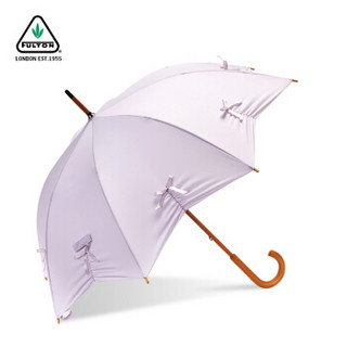 FULTON 富尔顿 女士创意晴雨伞 典雅实木长柄伞 进口雨伞 Pale Pink
