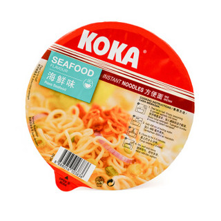 KOKA 海鲜味 快熟面 杯面 90g