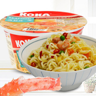 KOKA 海鲜味 快熟面 杯面 90g