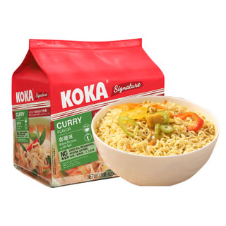 KOKA 咖喱汤味 快熟面 85g*5 5包