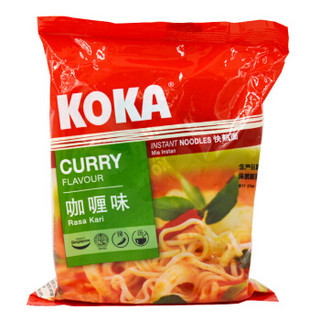 KOKA 咖喱汤味 快熟面 85g*5 5包