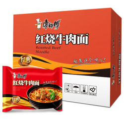 Tingyi 康师傅 红烧牛肉 3160g 24袋 整箱装