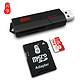 川宇USB3.0高速SD相机卡TF手机卡多功能二合一读卡器C307
