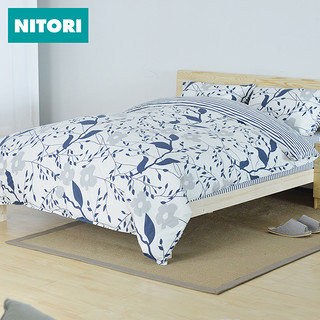 NITORI 黑森林 床品四件套 1.5m床