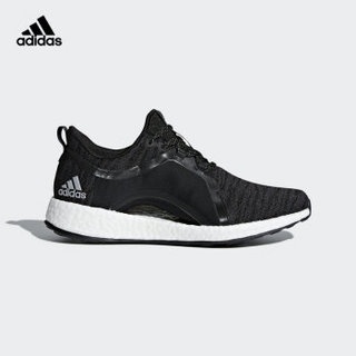 adidas 阿迪达斯 PureBOOST X 女子跑鞋 1号黑色/碳黑/银金属 37