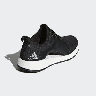 adidas 阿迪达斯 PureBOOST X 女子跑鞋 1号黑色/碳黑/银金属 37