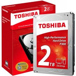 TOSHIBA 东芝 P300系列 7200RPM 台式机硬盘  2TB 