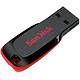 闪迪（SanDisk）酷刃（CZ50）128GB USB2.0 U盘 红色