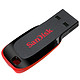 闪迪（SanDisk）32GB USB2.0 U盘 CZ50酷刃 黑红色 时尚设计 安全加密软件