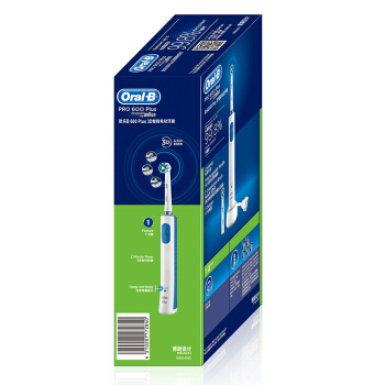 Oral-B 欧乐-B Pro 600 Plus 电动牙刷 天空蓝 图4