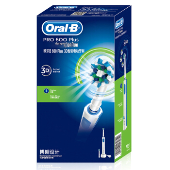 Oral-B 欧乐-B Pro 600 Plus 电动牙刷 天空蓝 图5