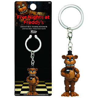 FUNKO POP 玩具熊的五夜后宫 钥匙扣公仔玩具 弗雷迪