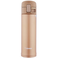 京东PLUS会员：ZOJIRUSHI 象印 SM-KC48 不锈钢保温 480ml 香槟色 *2件