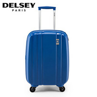 DELSEY 法国大使 849 万向轮行李箱 25英寸 蓝色