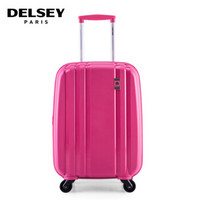 DELSEY 法国大使 849 万向轮行李箱 25英寸 粉色