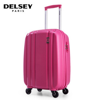 DELSEY 法国大使 849 万向轮行李箱 25英寸 粉色