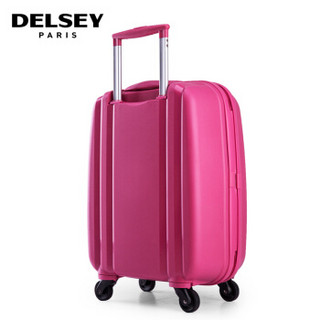 DELSEY 法国大使 849 万向轮行李箱 25英寸 粉色