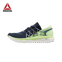 Reebok 锐步 FLOATRIDE RUN 男子跑鞋 深藏青蓝/靛蓝/亮黄荧光/闪光黄/白 42