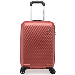 AMERICAN TOURISTER 美旅 VISBY系列 ABS拉杆箱 AX9 砖红色 24英寸